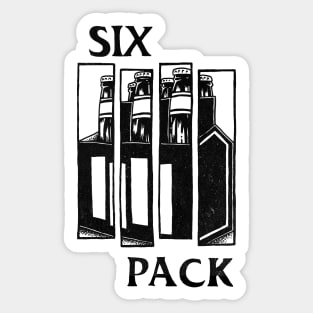 Six Pack Sticker